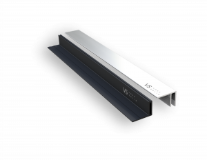 Quik-Trim J-Mold with PVC Base
