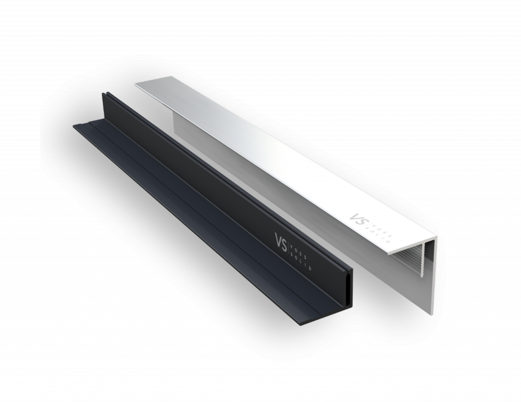 Quik-Trim Windows J-Mold with PVC Base